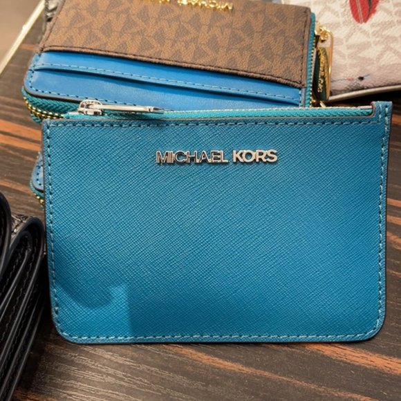 Michael Kors Jet Set Travel Small CoinPouch Wallet - Picture 1 of 3